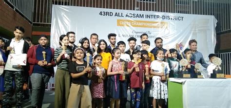 Rahul Singh wins 46th All Assam Inter District Chess .